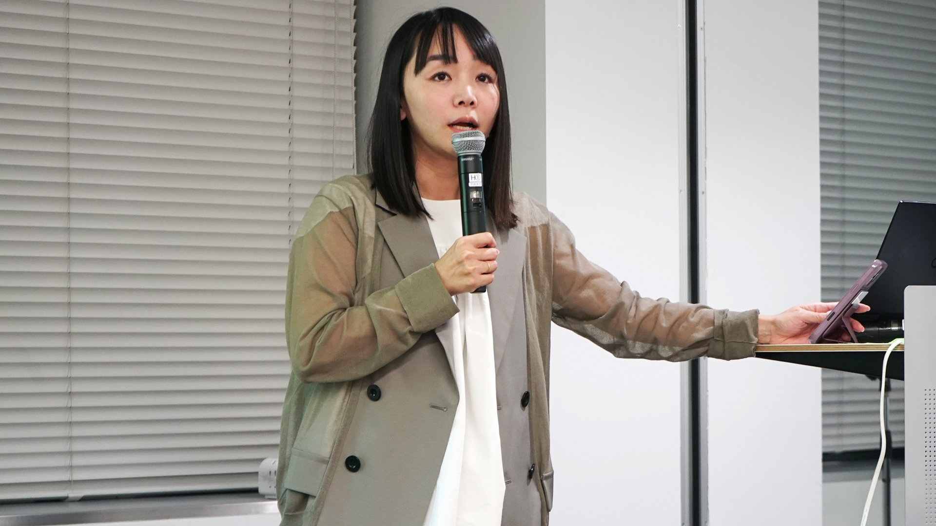 株式会社eiicon代表取締役社長の中村亜由子氏